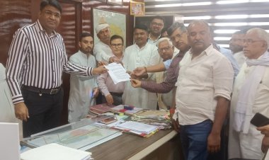 मऊगंज में किसानों के मुद्दों पर कांग्रेस का प्रदर्शन, 15 दिन में कार्रवाई नहीं तो आंदोलन