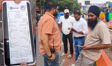 कांग्रेस की साइक्लोथॉन पर नगर निगम की कार्रवाई, गांधी प्रतिमा के सामने कचरा फैलाने पर 2 हजार का स्पॉट फाइन