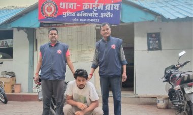 Indore क्राइम ब्रांच की बड़ी कार्रवाई, MD ड्रग्स मामले में फरार आरोपी गिरफ्तार
