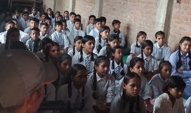 मऊगंज के दयानंद स्कूल में विधिक साक्षरता शिविर, 106 छात्रों को कानून और साइबर सुरक्षा के प्रति किया जागरूक
