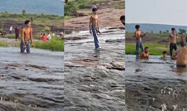 Rewa के पर्यटन स्थल पर युवक ने लहराया चाकू, Video Viral होते ही Police ने किया गिरफ्तार