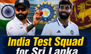 IND vs SL Test Squad 2026: श्रीलंका सीरीज के लिए टीम इंडिया घोषित, जडेजा-बुमराह की वापसी