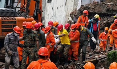 Maharashtra के Bhiwandi में चार मंजिला इमारत गिरी, 8 लोगों की मौत, रेस्क्यू जारी