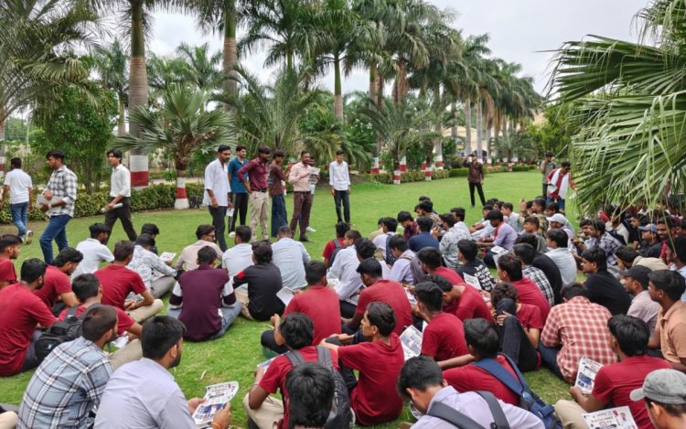 'छात्रों की गूंज' अभियान को कॉलेजों में जबरदस्त समर्थन, बड़ी संख्या में विद्यार्थी जनसंपर्क अभियान से जुड़े