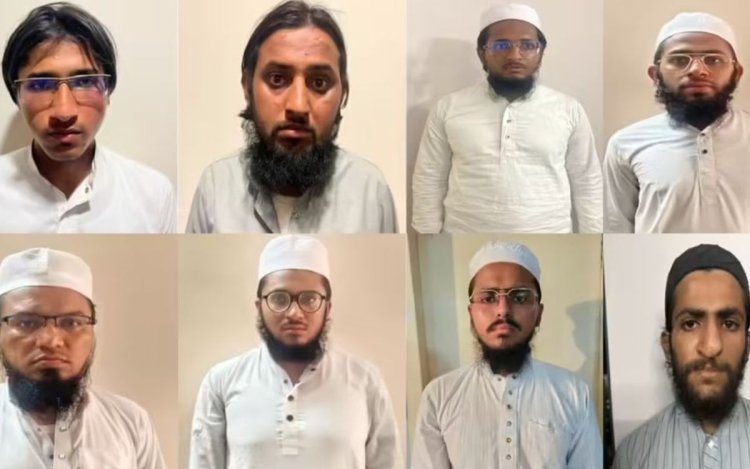 MP और गुजरात से जैश-ए-मोहम्मद के 8 संदिग्ध आतंकी गिरफ्तार