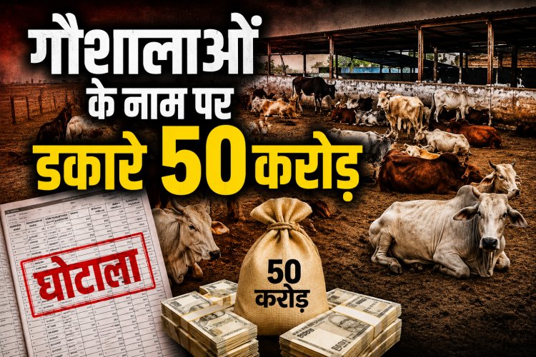 मऊगंज में गौशाला अनुदान में 50 करोड़ के फर्जीवाड़े का आरोप