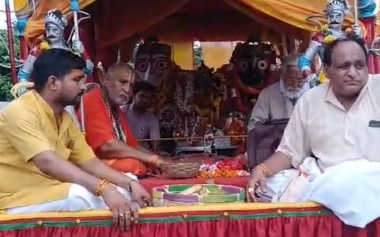 श्रद्धा और उल्लास के साथ निकली भगवान जगन्नाथ की भव्य रथ यात्रा, जयघोष से गूंजा शहर