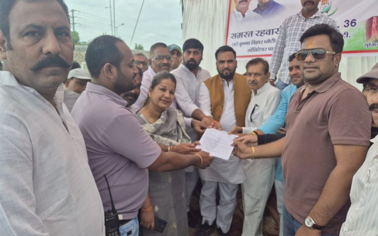 वार्ड-36 में जलभराव और गंदगी से परेशान रहवासी, कांग्रेस ने दिया नगर निगम को 7 दिन का अल्टीमेटम
