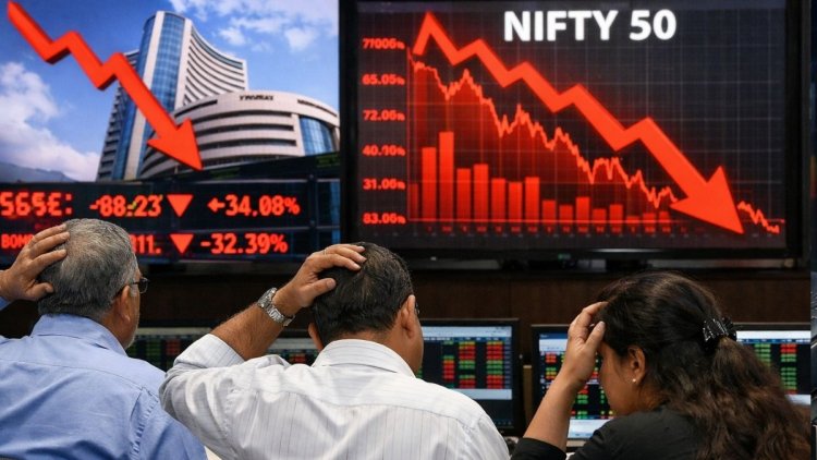 Opening Bell: ट्रंप के 100% टैरिफ का असर, शेयर बाजार धड़ाम