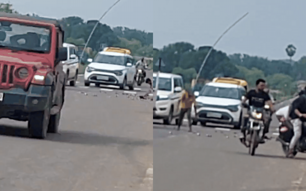 रीवा में सड़क पर बिखरी नशीली कफ सिरप की शीशियां, लूटने के लिए उमड़ी भीड़