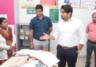 कलेक्टर ने खंगाली स्वास्थ्य व्यवस्थाएं, तियरा केंद्र का निरीक्षण और सिद्धिकला में लापरवाही पर एक्शन