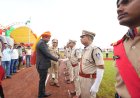 मऊगंज में गूंजा वंदे मातरम, कलेक्टर ने किया ध्वजारोहण