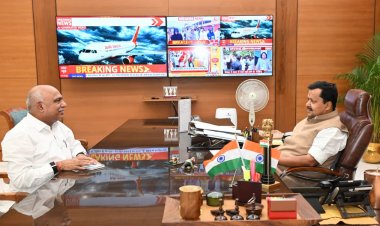 हेमंत खंडेलवाल ने BJP राष्ट्रीय अध्यक्ष नितिन नवीन से की मुलाकात, संगठनात्मक मुद्दों पर चर्चा