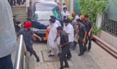 Maharashtra में Sukhbir Singh Badal पर हुआ हमला,अस्पताल में भर्ती