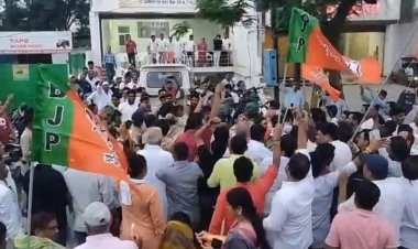 Vande Mataram को लेकर आमने-सामने आए BJP-Congress, पुलिस ने संभाला मोर्चा