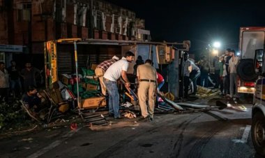 भिंड में दर्दनाक हादसा: ट्रक से टकराई पिकअप, 8 मजदूरों की मौत