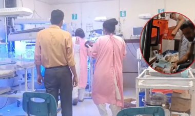 छिंदवाड़ा जिला अस्पताल के NICU में वार्मर में लगी आग, 3 नवजात झुलसे; जबलपुर किया रेफर
