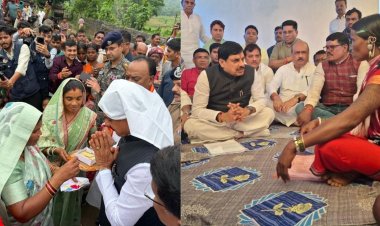 बहनों ने बांधी मुख्यमंत्री को राखी, Balaghat में CM मोहन ने की 225 करोड़ के विकास कार्यों की घोषणा 