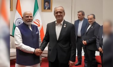 ईरान के राष्ट्रपति पजशकियान से मिले PM मोदी, जंग के बाद पहली मुलाकात; SCO समिट के लिए पहुंचे किर्गिस्तान
