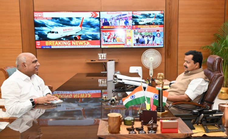 हेमंत खंडेलवाल ने BJP राष्ट्रीय अध्यक्ष नितिन नवीन से की मुलाकात, संगठनात्मक मुद्दों पर चर्चा