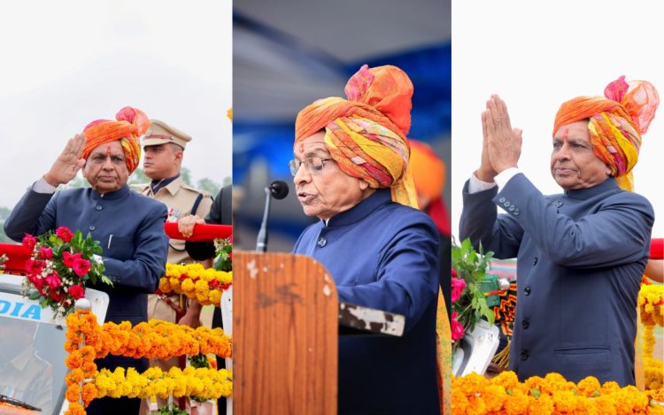 मंदसौर में डिप्टी सीएम जगदीश देवड़ा ने फहराया तिरंगा, वीर बलिदानियों को किया नमन