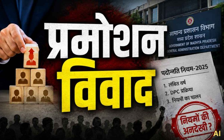 MP Promotion Rules 2025: दस साल बाद शुरू हुई प्रमोशन प्रक्रिया पर विवाद, नियमों की अनदेखी के आरोप; हजारों कर्मचारी प्रभावित