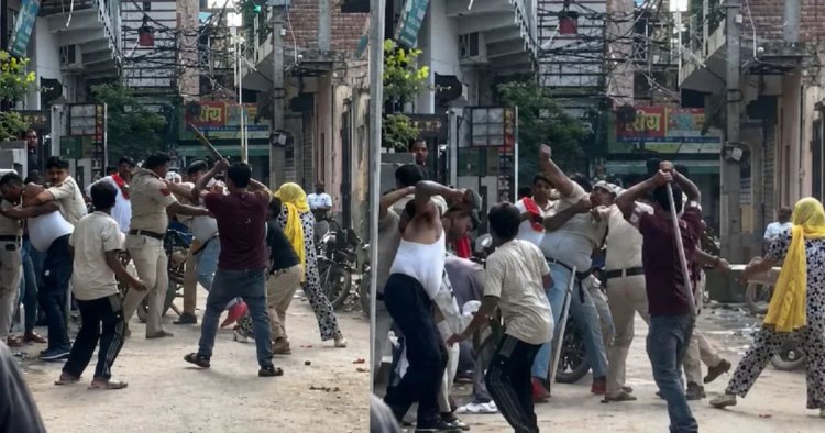 Delhi Police Attack : दिल्ली में पुलिस पर जानलेवा हमला, आंखों में मिर्च पाउडर डालकर लाठी-डंडों से पिटाई