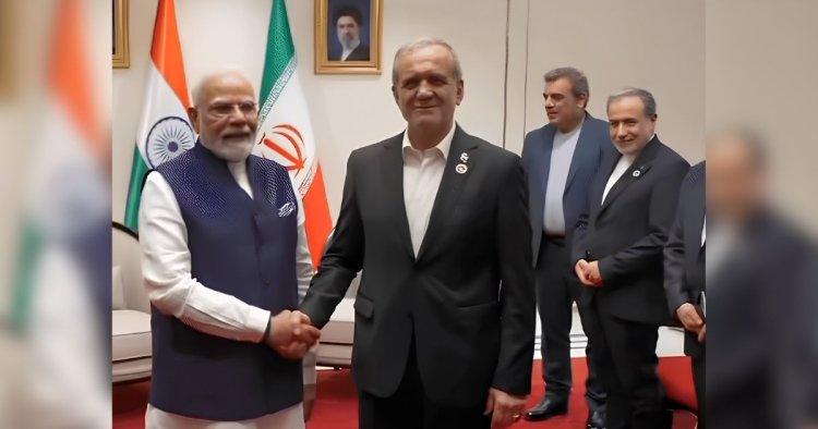 ईरान के राष्ट्रपति पजशकियान से मिले PM मोदी, जंग के बाद पहली मुलाकात; SCO समिट के लिए पहुंचे किर्गिस्तान