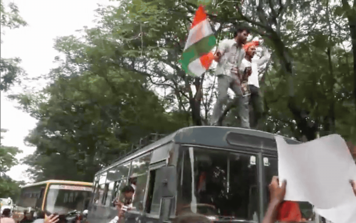 Jharkhand: विधानसभा घेराव के दौरान ABVP कार्यकर्ताओं-पुलिस में झड़प