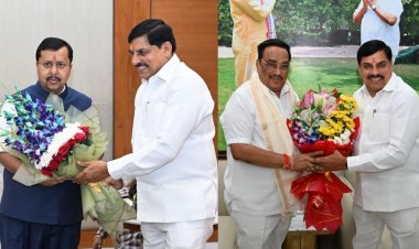 नई दिल्ली में CM डॉ. मोहन यादव: केंद्रीय जल शक्ति मंत्री से की मुलाकात, BJP अध्यक्ष नितिन नवीन से भी मिले 