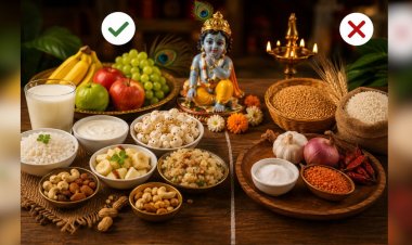 Janmashtami Vrat Diet : जन्माष्टमी व्रत 2026 में क्या खाएं कि कमजोरी न हो? ये हेल्थ टिप्स अपनाएं