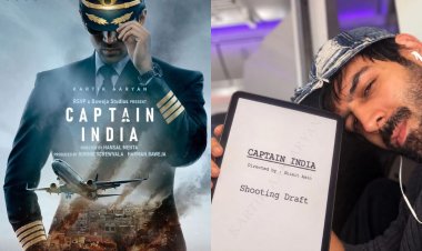 'कैप्टन इंडिया' बनेंगे कार्तिक आर्यन: इंस्टाग्राम पर शेयर की फोटो, बोले- 'Maverick संग उड़ान भरने को तैयार'