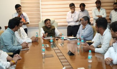 जूडा- MTA प्रतिनिधिमंडल से डिप्टी CM की मुलाकात : स्टाइपेंड बढ़ाने पर सहमति,  2 पुलिसकर्मी लाइन अटैच