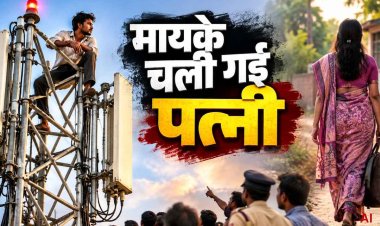 पत्नी के घर छोड़कर जाने से नाराज युवक मोबाइल टावर पर चढ़ा, बोला- ‘मेरी पत्नी को वापस लाया जाए’