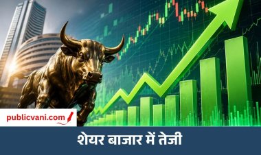 शेयर बाजार में तेजी: Sensex 100 अंक चढ़ा, Nifty भी 50 अंक ऊपर