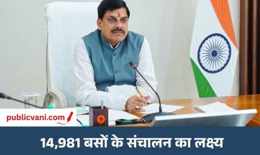 2031 तक 14,981 बसों के संचालन का लक्ष्य: CM डॉ. मोहन यादव बोले- प्रदेश में मुख्यमंत्री सुगम परिवहन सेवा का होगा निरंतर विस्तार
