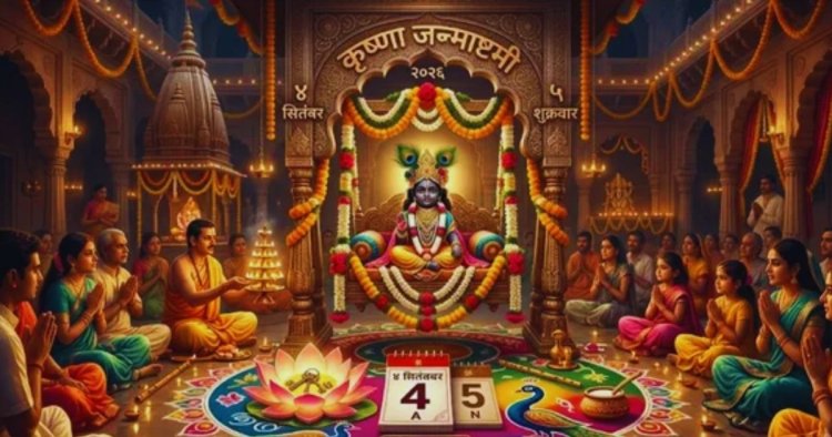 Janmashtami 2026 : 4 या 5 सितंबर कब है जन्माष्टमी? यहां करें तारीख का कंफ्यूजन खत्म