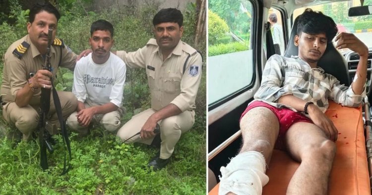 Gwalior Short Encounter : डिलीवरी बॉय मर्डर के मुख्य आरोपी का शॉर्ट एनकाउंटर, पैर में गोली; दूसरा गिरफ्तार