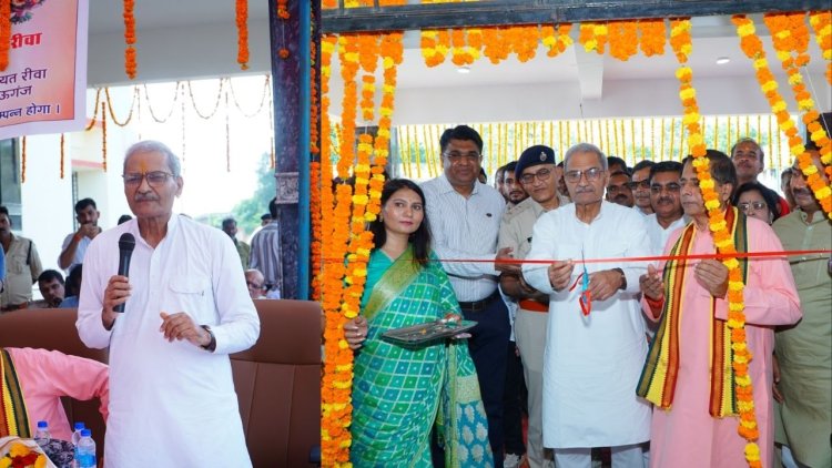 मऊगंज के हनुमना को मिली विकास की नई सौगात: 8 करोड़ की लागत से बने नवनिर्मित तहसील भवन का हुआ लोकार्पण