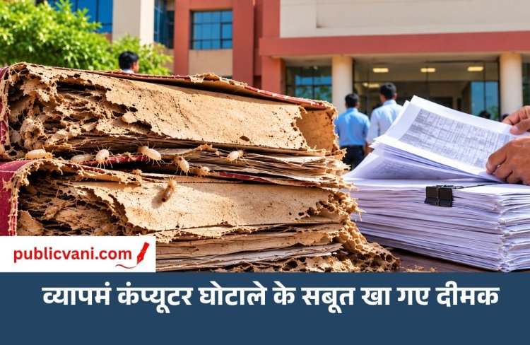 18 साल पुराने व्यापमं कंप्यूटर घोटाले के सबूत खा गए दीमक: अब फोटोकॉपी के भरोसे होगा इंसाफ