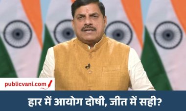 ECI SIR Controversy Row : हार का ठीकरा चुनाव आयोग पर फोड़ने के बजाय कांग्रेस आत्ममंथन करे - CM डॉ. मोहन यादव