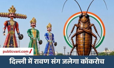 Delhi Ramlila Cockroach Effigy: दिल्ली की रामलीला में जलेगा 30 फुट ऊंचा कॉकरोच का पुतला, BJP विधायक बोले- गंदगी का प्रतीक है कॉकरोच