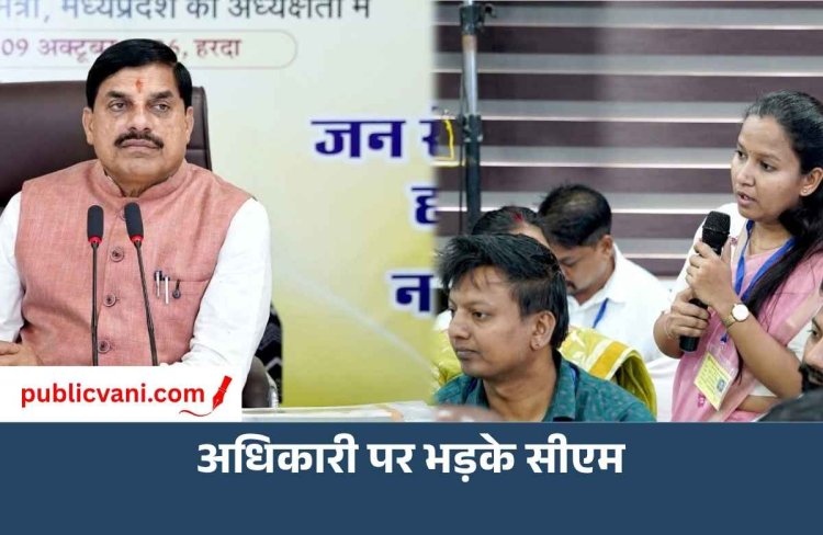मुख्यमंत्री डॉ. मोहन यादव ने लिया सख्त एक्शन, जिला संयोजक आदिम जाति कल्याण विभाग निलंबित