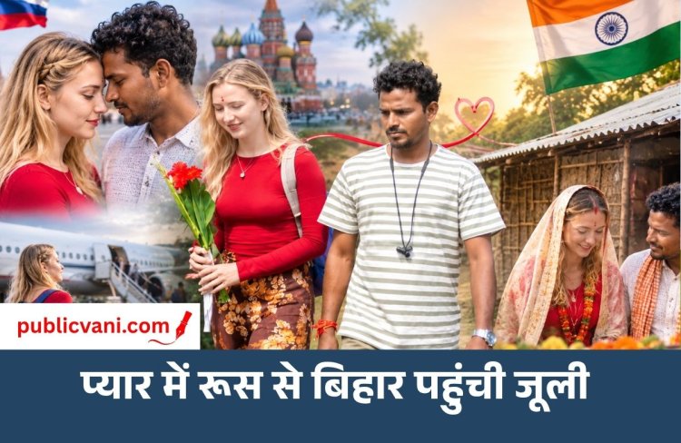 Julie Rahul Love Story : रूस की जूली को बिहार के राहुल से हुआ प्यार, झोपड़ी में बसाएंगी अपना संसार; नवंबर में शादी की चर्चा
