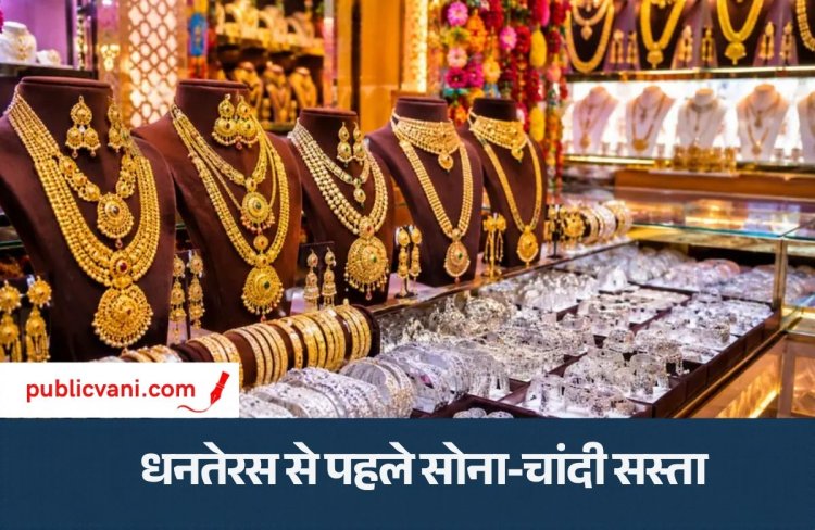 Gold Silver Price Today :  सोने के दाम फिर गिरे, चांदी भी 2 लाख से नीचे! यहां देखें लेटेस्ट भाव