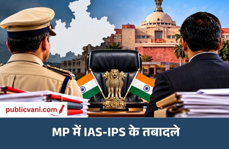 MP में IAS-IPS अधिकारियों के तबादले : सागर-देवास में बदली प्रशासनिक और पुलिस की कमान