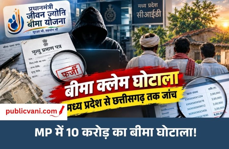 MP Insurance Scam : जिंदा लोगों को कागजों में मारकर डकार गए करोड़ों रुपये, MP बीमा घोटाले का CG से कनेक्शन